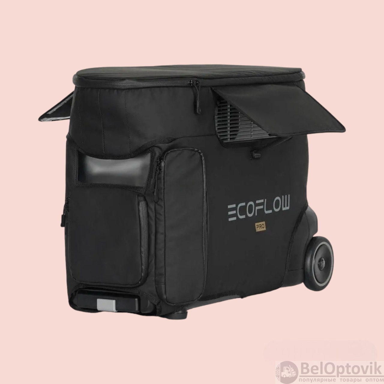 Сумка для переноски портативной электростанции EcoFlow Delta Pro / Защищает от воды, мусора и повреждений во время движения
